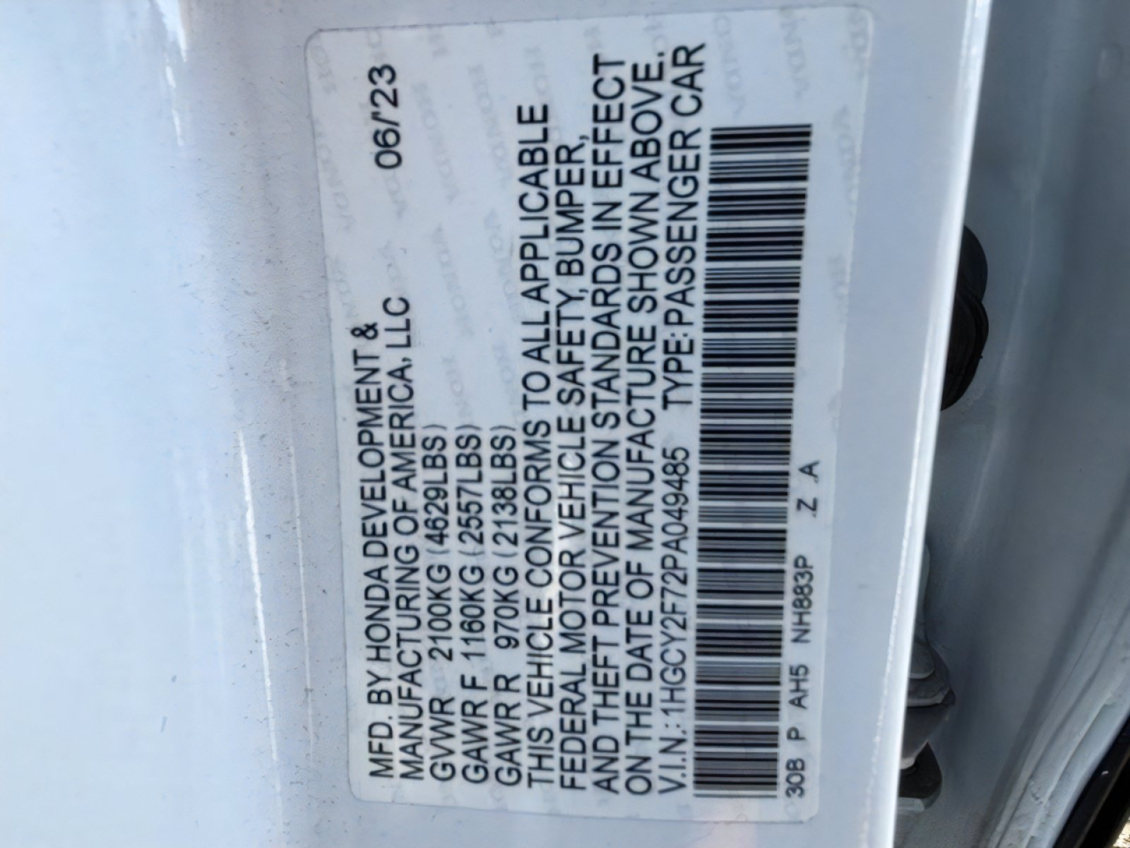 Used 2023 Honda Accord Sport image 32
