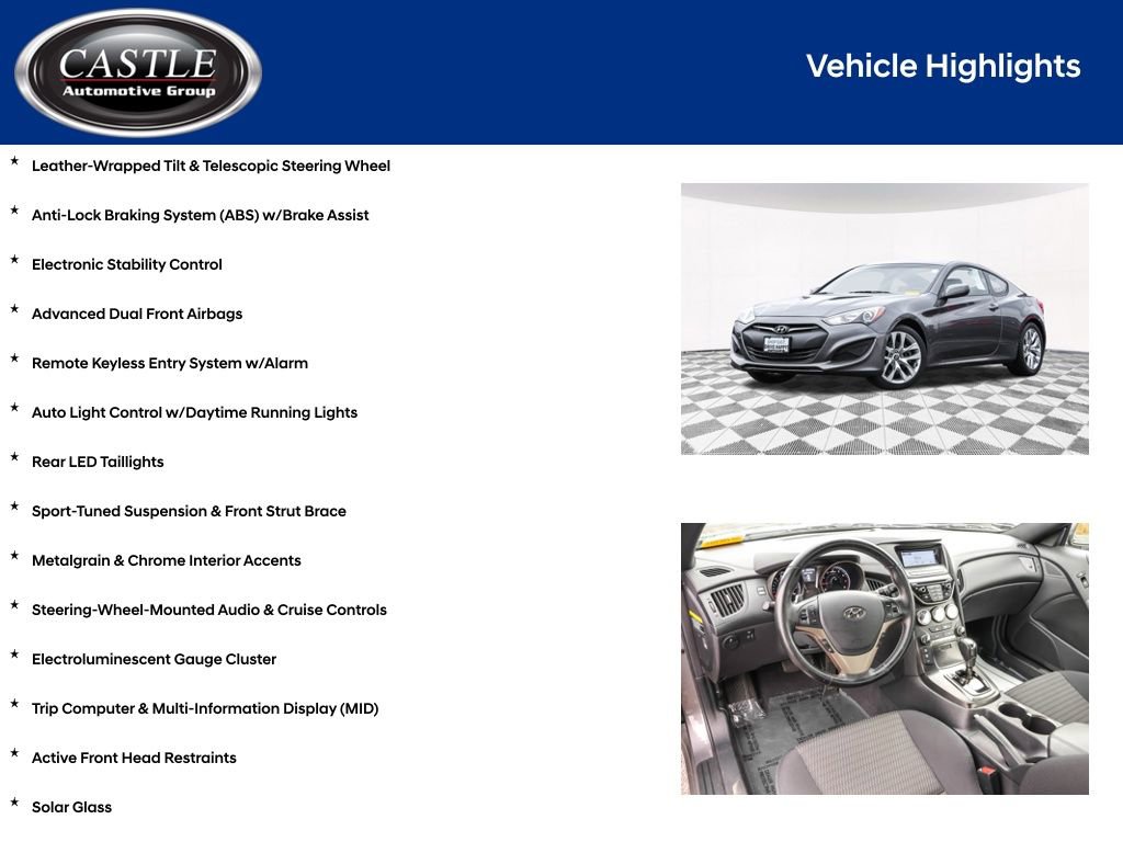 Used 2013 Hyundai Genesis 2.0T image 7