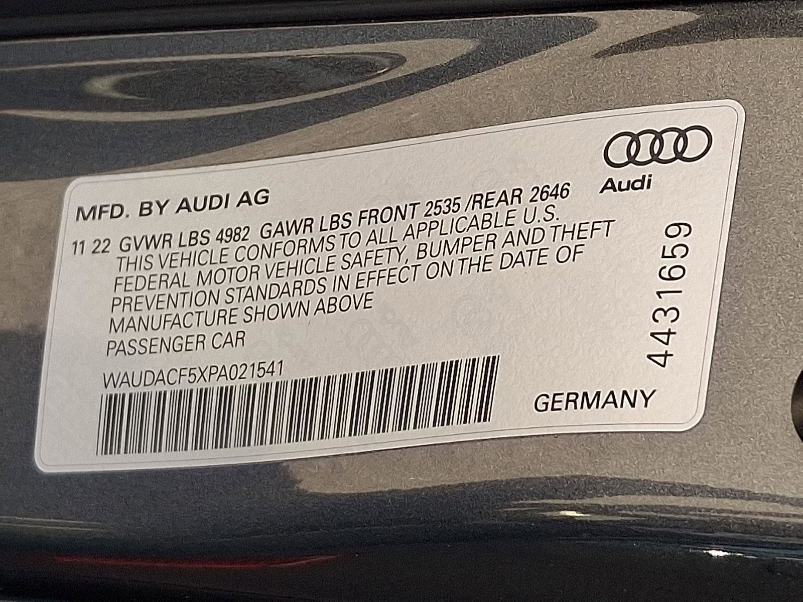 Used 2023 Audi A5 2.0T Premium w/ Convenience Package image 27