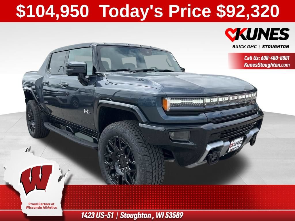 New 2025 GMC Hummer EV 2X w/ LPO, Dark Essentials Package