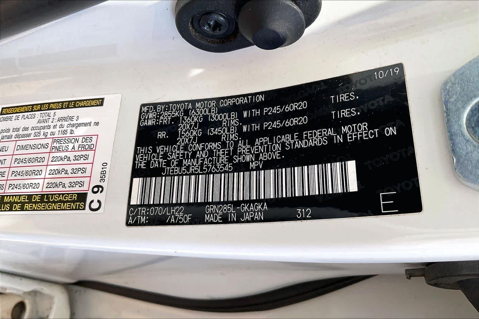 Used 2020 Toyota 4Runner Nightshade AWD/4WD image 35