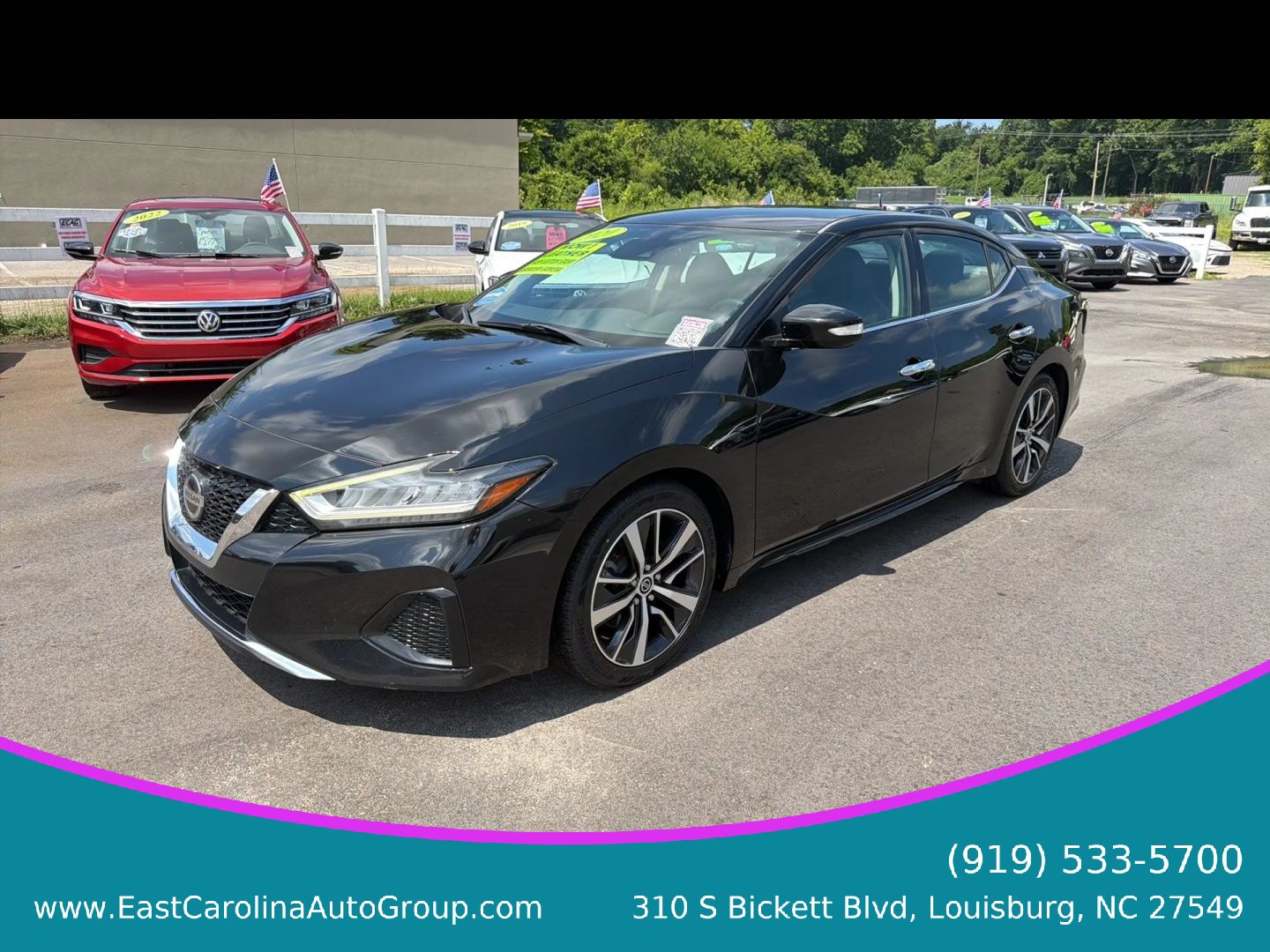 Used 2020 Nissan Maxima 3.5 SV w/ Floor Mat Group FWD image 1