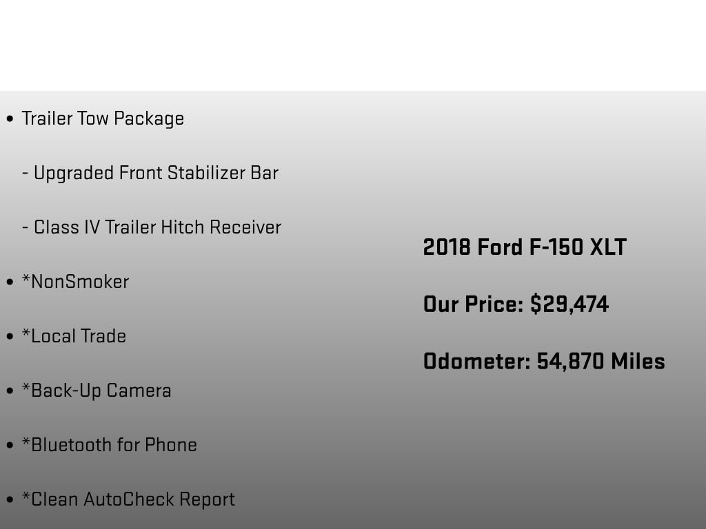 Used 2018 Ford F150 XLT w/ Trailer Tow Package AWD/4WD image 6