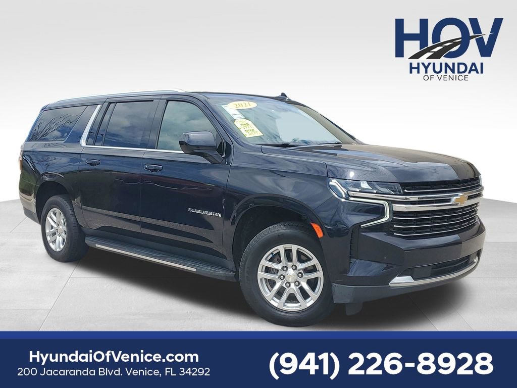 Used 2021 Chevrolet Suburban LT image 1