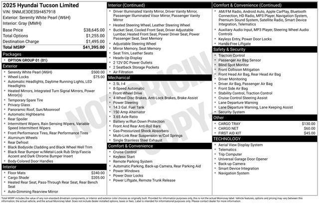 Certified 2025 Hyundai Tucson Limited image 34
