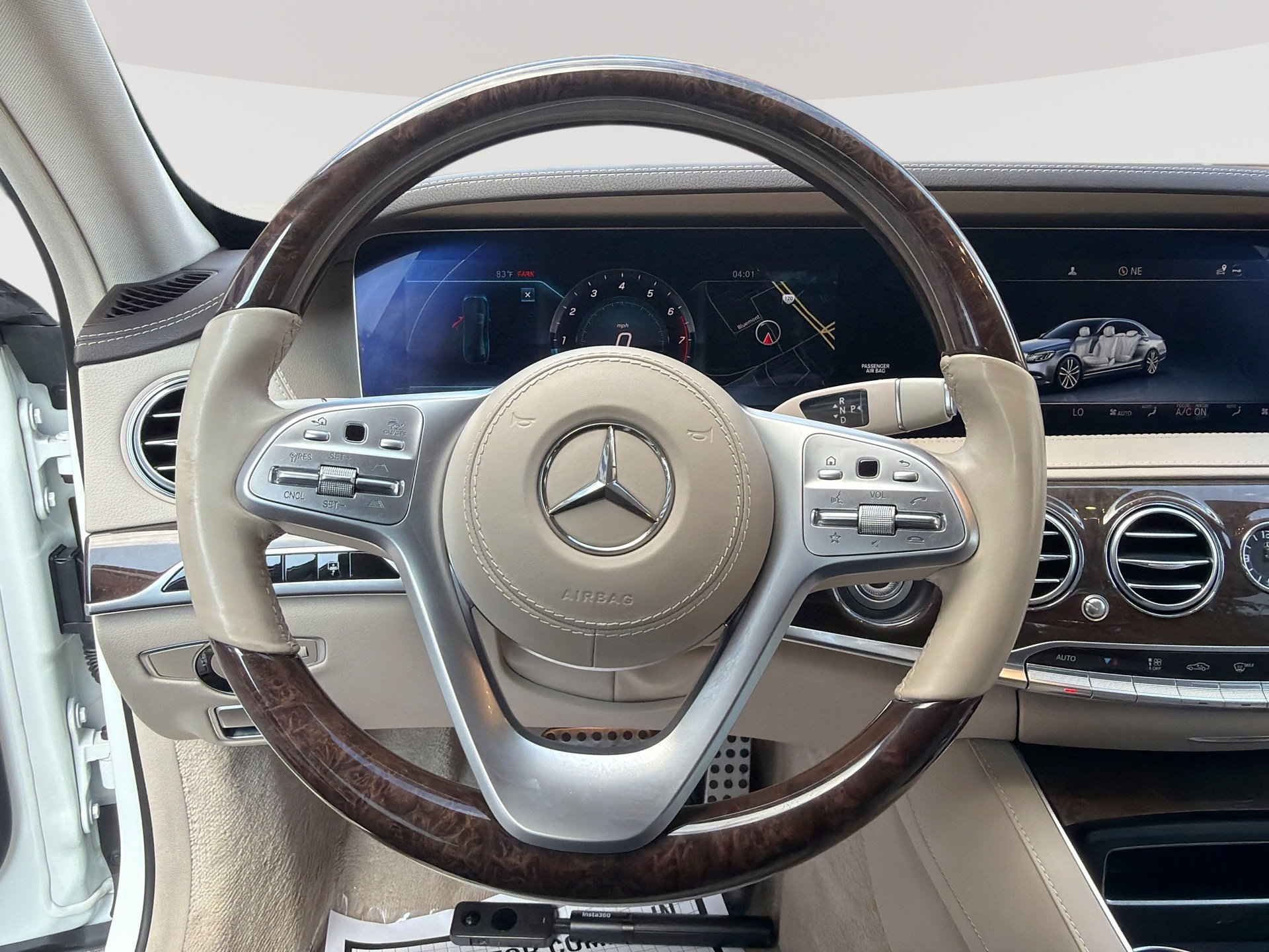 Used 2019 Mercedes-Benz S 560 4MATIC Sedan w/ AMG Line Exterior image 11