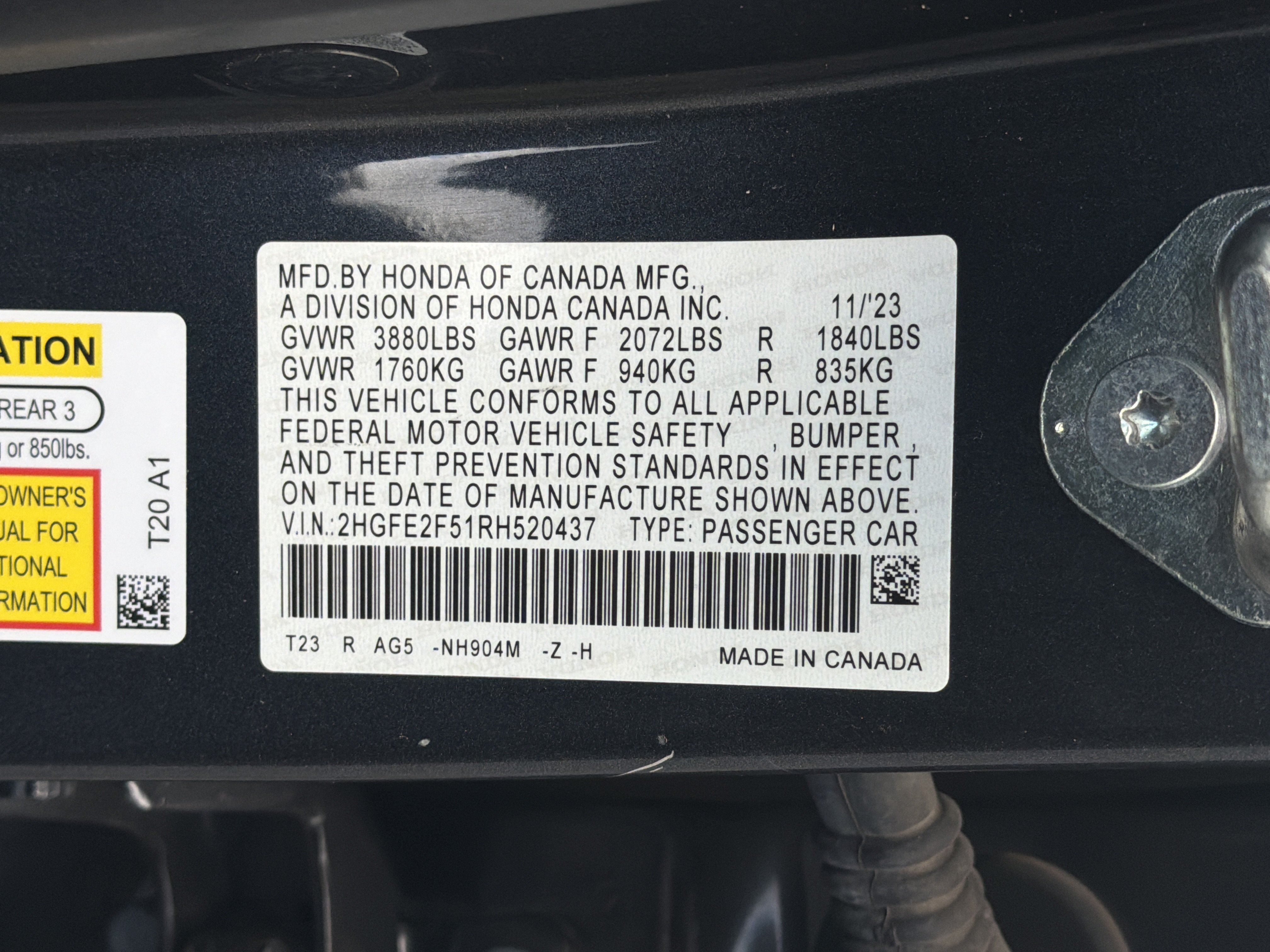 Used 2024 Honda Civic Sport image 36