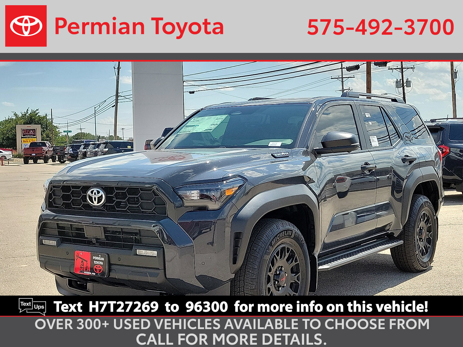 New 2025 Toyota 4Runner TRD Off-Road Premium w/ Tow Technology Package image 1