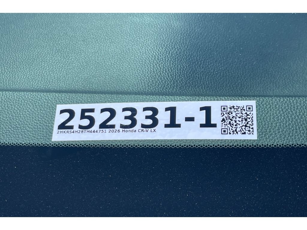 Certified 2026 Honda CR-V LX image 20