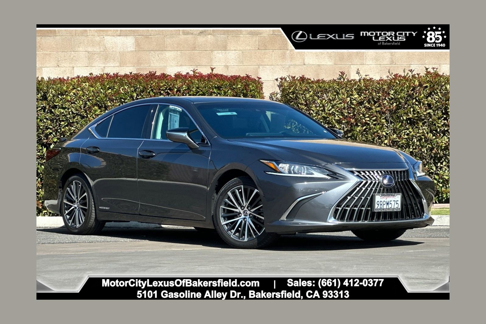 Certified 2022 Lexus ES 300h w/ Premium Package