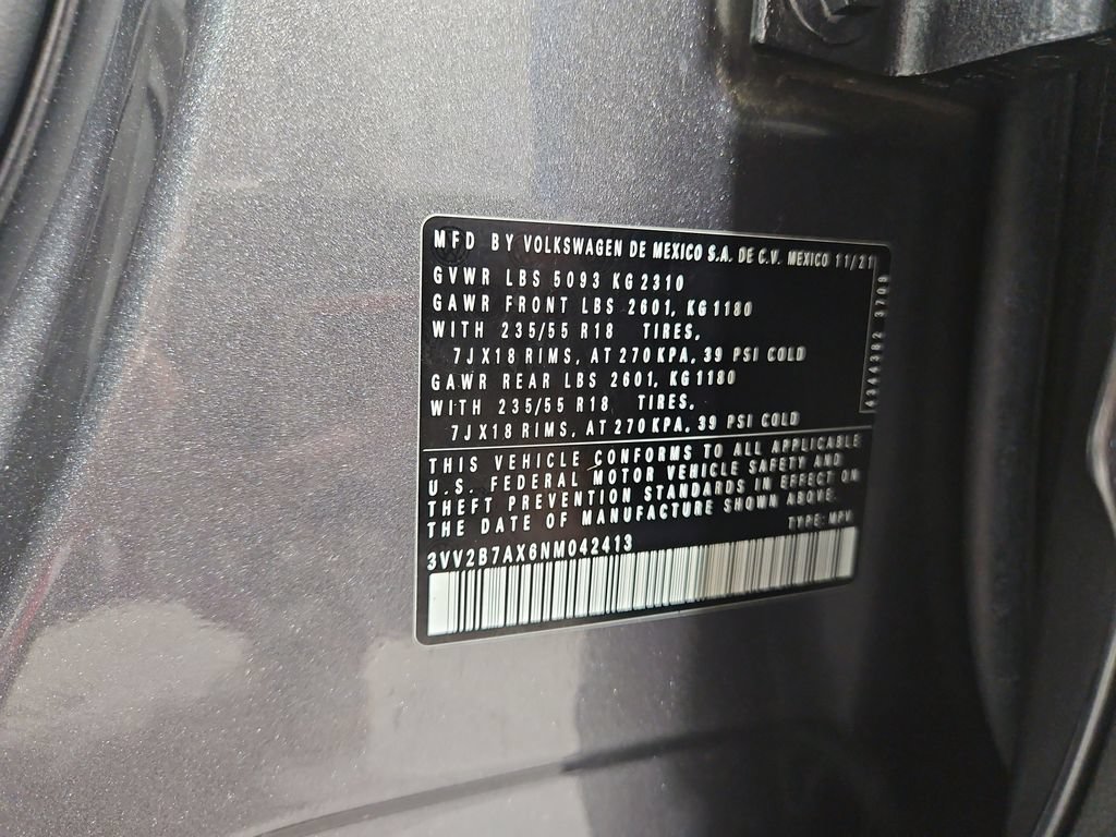 Used 2022 Volkswagen Tiguan SE AWD/4WD image 29