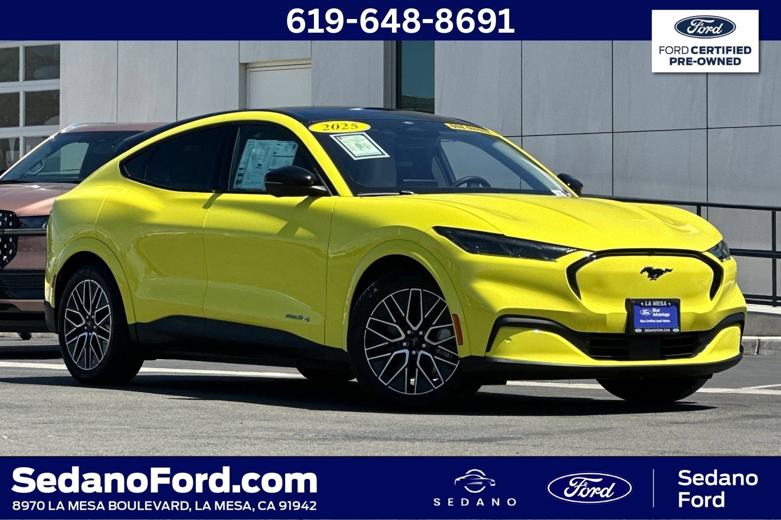 Certified 2025 Ford Mustang Mach-E Premium AWD/4WD image 1