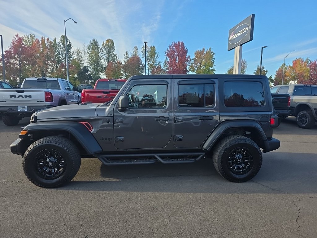 Used 2021 Jeep Wrangler Unlimited Sport AWD/4WD image 2