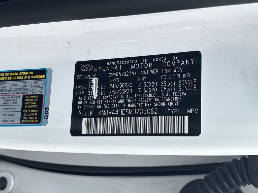 Certified 2021 Hyundai Palisade SEL w/ Premium Package FWD image 27