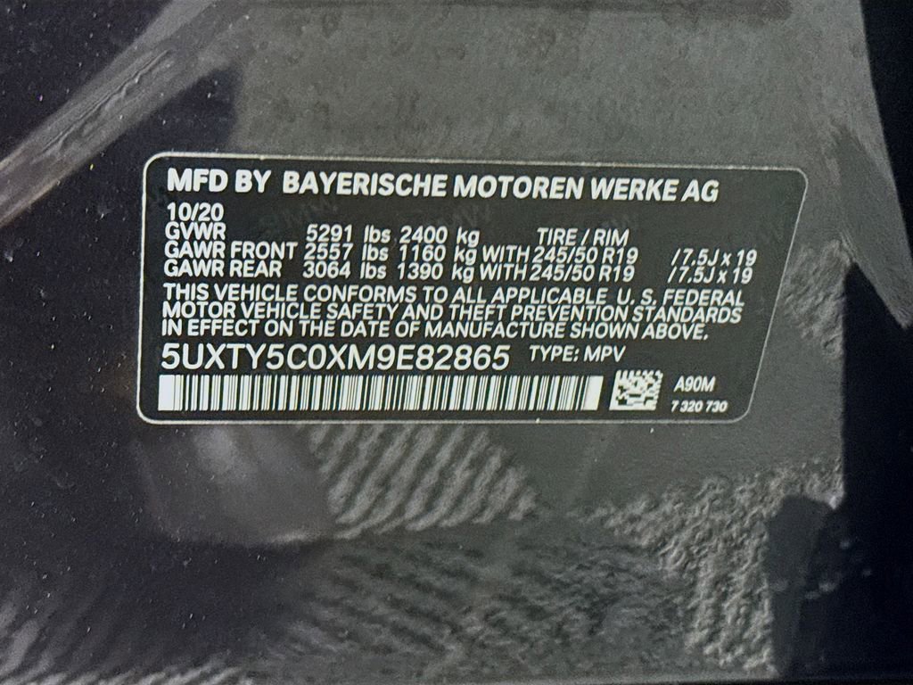 Used 2021 BMW X3 xDrive30i w/ Convenience Package image 36