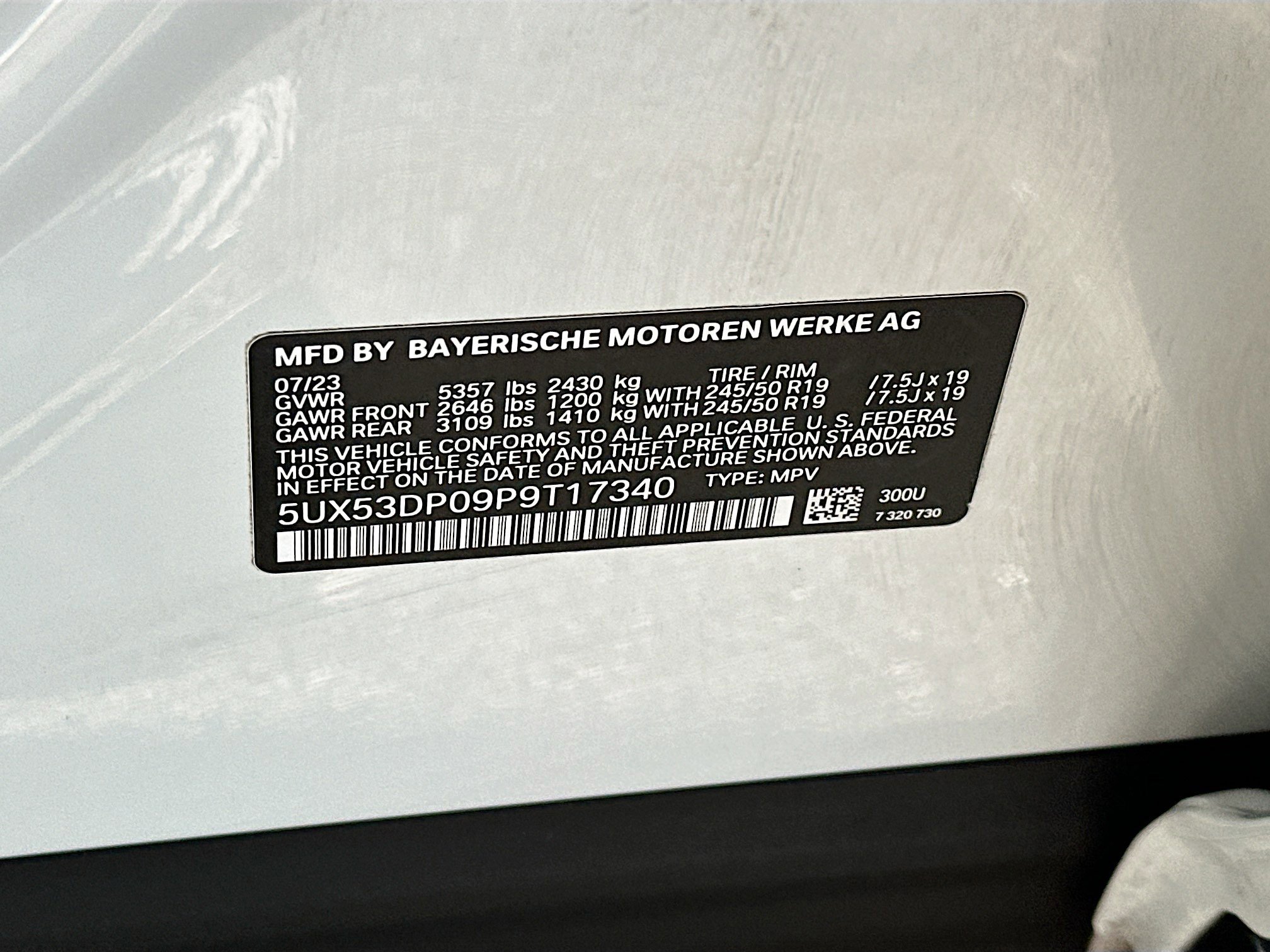 Used 2023 BMW X3 xDrive30i w/ Premium Package image 38