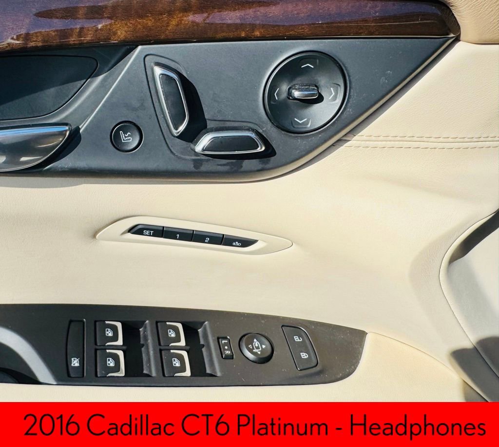 Used 2016 Cadillac CT6 Platinum w/ LPO, Ground Effects Package image 9