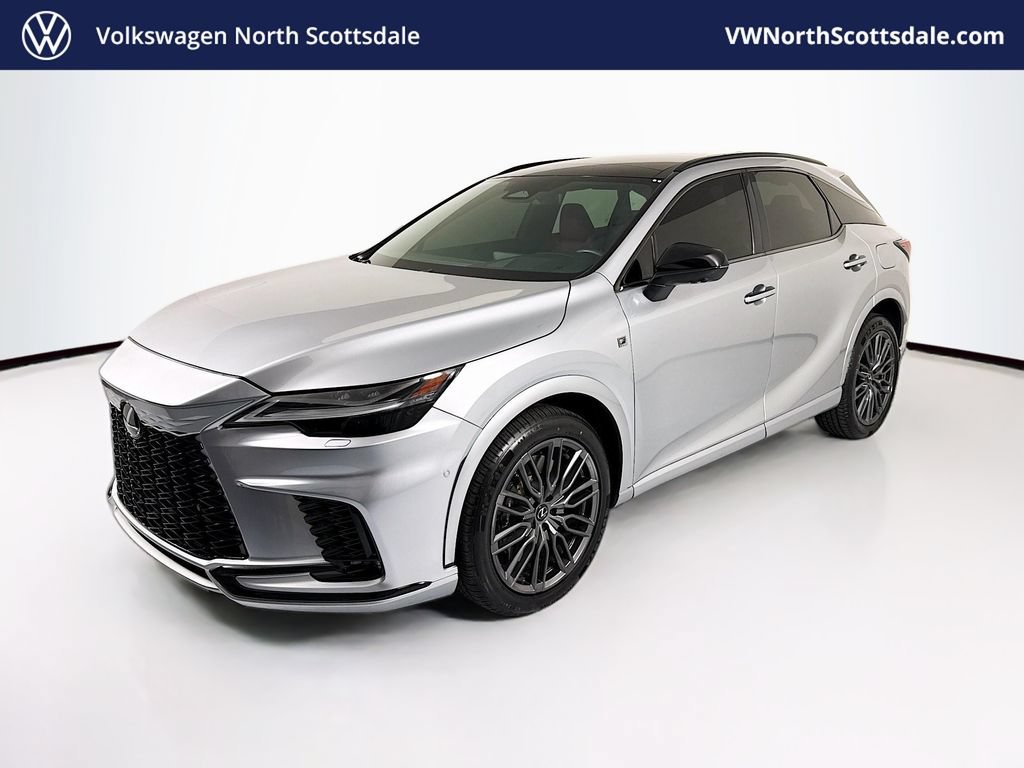 Used 2023 Lexus RX 500h F Sport w/ Cold Area Package AWD/4WD video 1