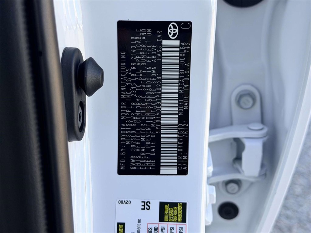 Used 2026 Toyota Corolla LE image 26