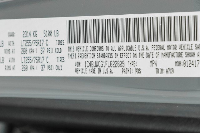 Used 2015 Jeep Wrangler Rubicon w/ Power Convenience Group image 53