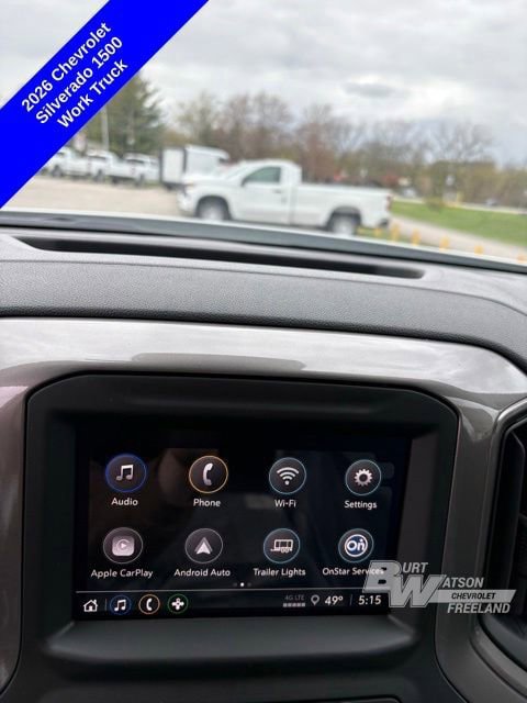 New 2026 Chevrolet Silverado 1500 W/T w/ WT Value Package RWD image 19