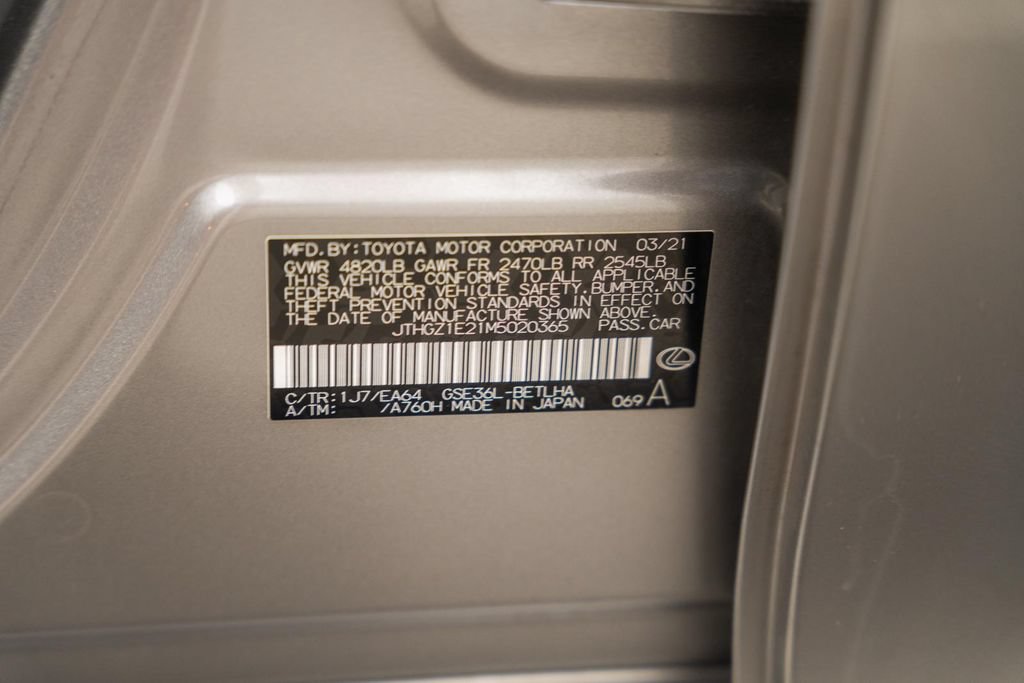 Used 2021 Lexus IS 350 F Sport w/ Dynamic Handling Package AWD/4WD image 43