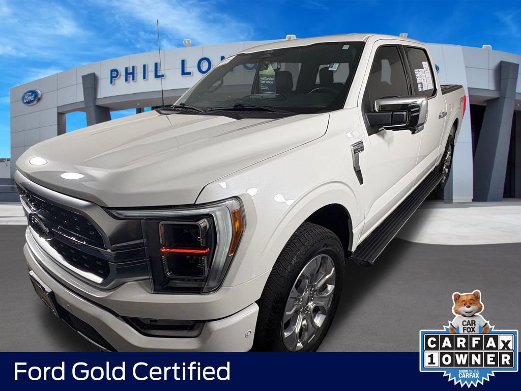 Certified 2022 Ford F150 Platinum w/ FX4 Off-Road Package
