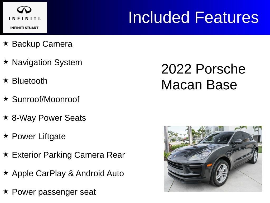 Used 2022 Porsche Macan image 2