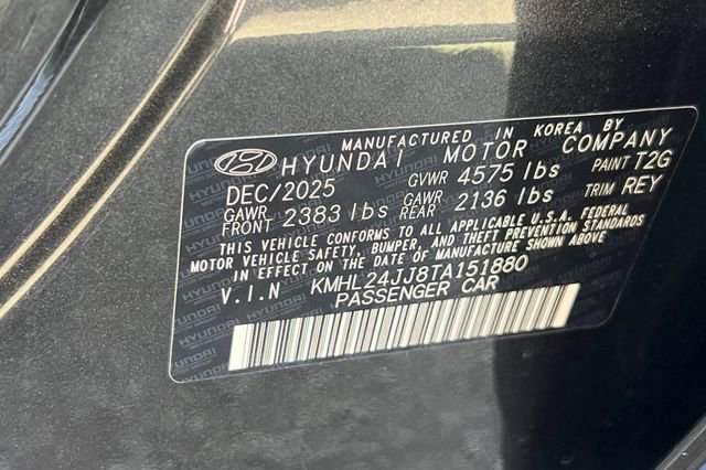 New 2026 Hyundai Sonata Blue FWD image 23