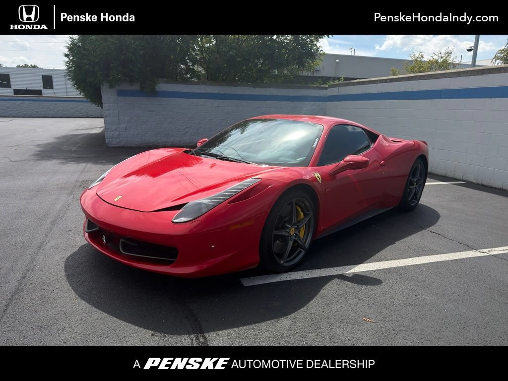 Used 2011 Ferrari 458 Italia Coupe RWD image 1