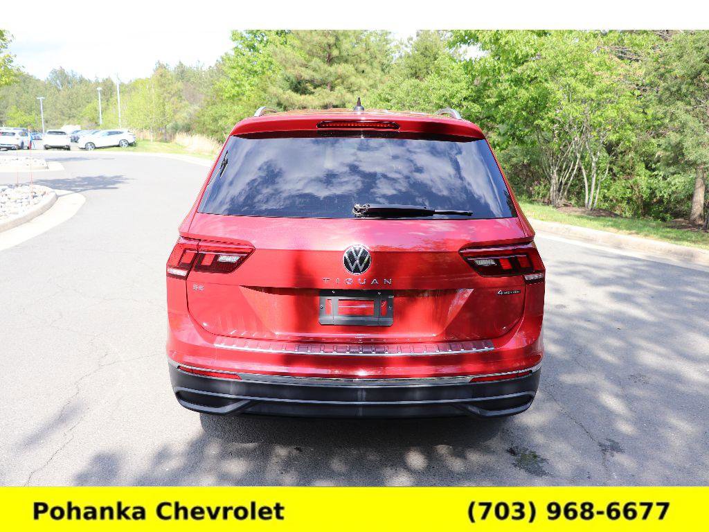 Used 2022 Volkswagen Tiguan SE AWD/4WD image 6