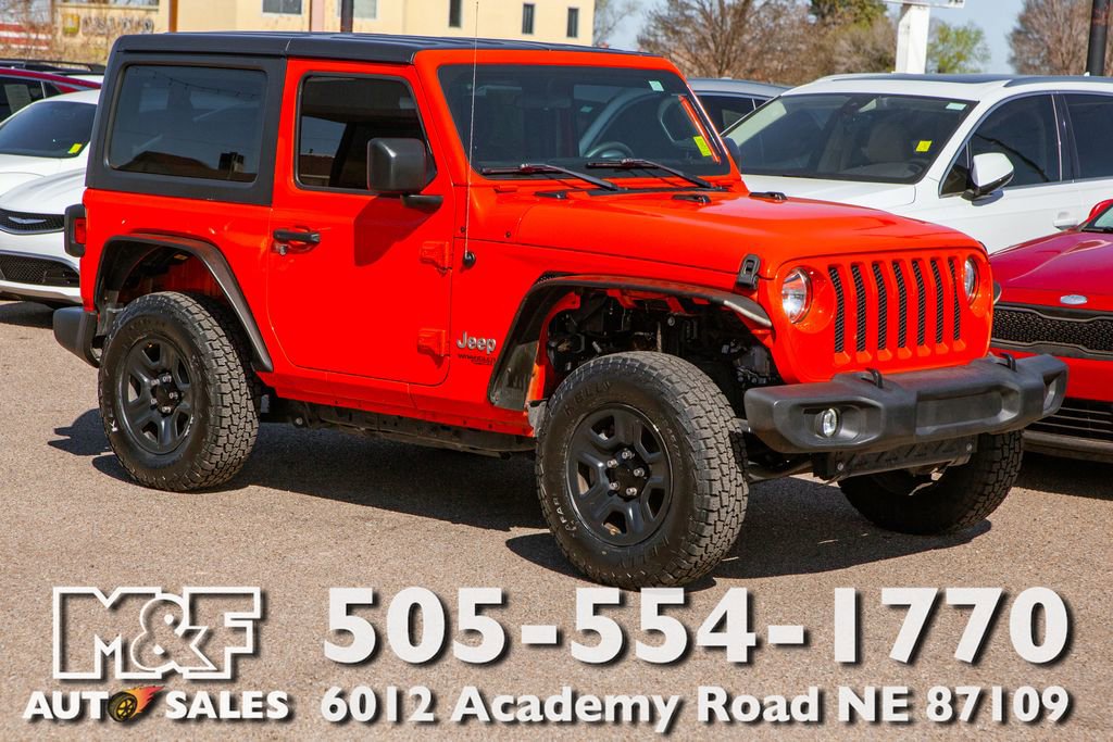 Used 2020 Jeep Wrangler Sport AWD/4WD image 1