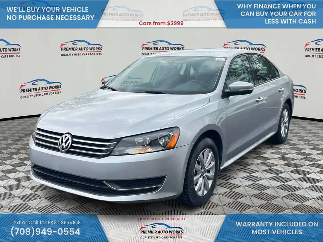 Used 2014 Volkswagen Passat 1.8T Wolfsburg Edition FWD image 1