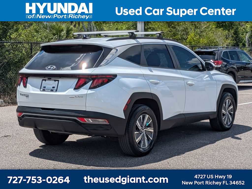 Used 2024 Hyundai Tucson Blue AWD/4WD image 5