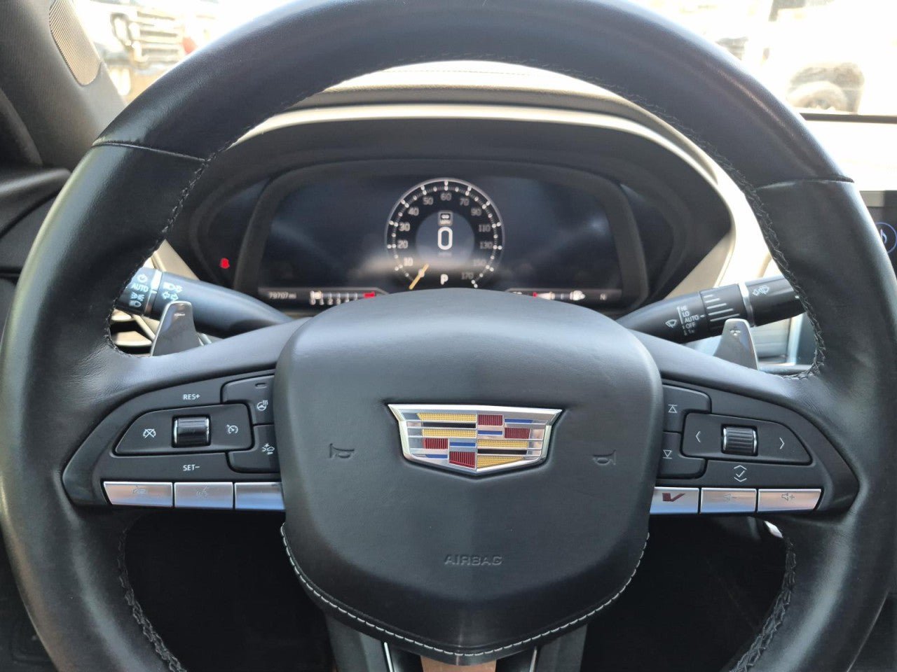 Certified 2023 Cadillac CT4 V w/ Navigation Package RWD image 20