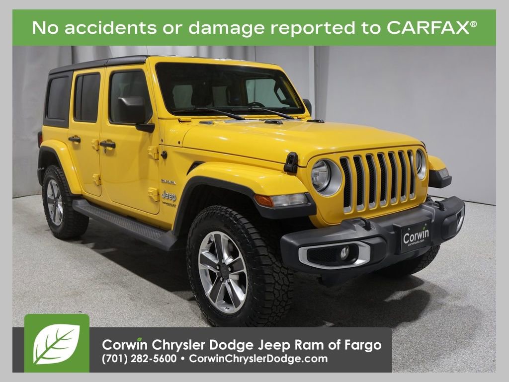 Used 2021 Jeep Wrangler Unlimited Sahara
