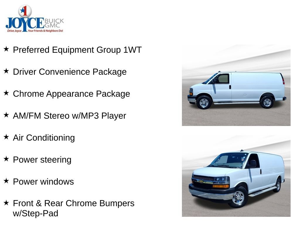 Certified 2024 Chevrolet Express 2500 w/ Driver Convenience Package RWD image 10