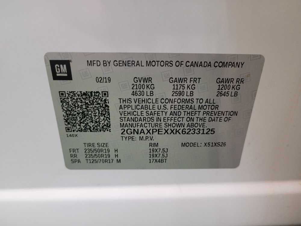 Used 2019 Chevrolet Equinox Premier image 33