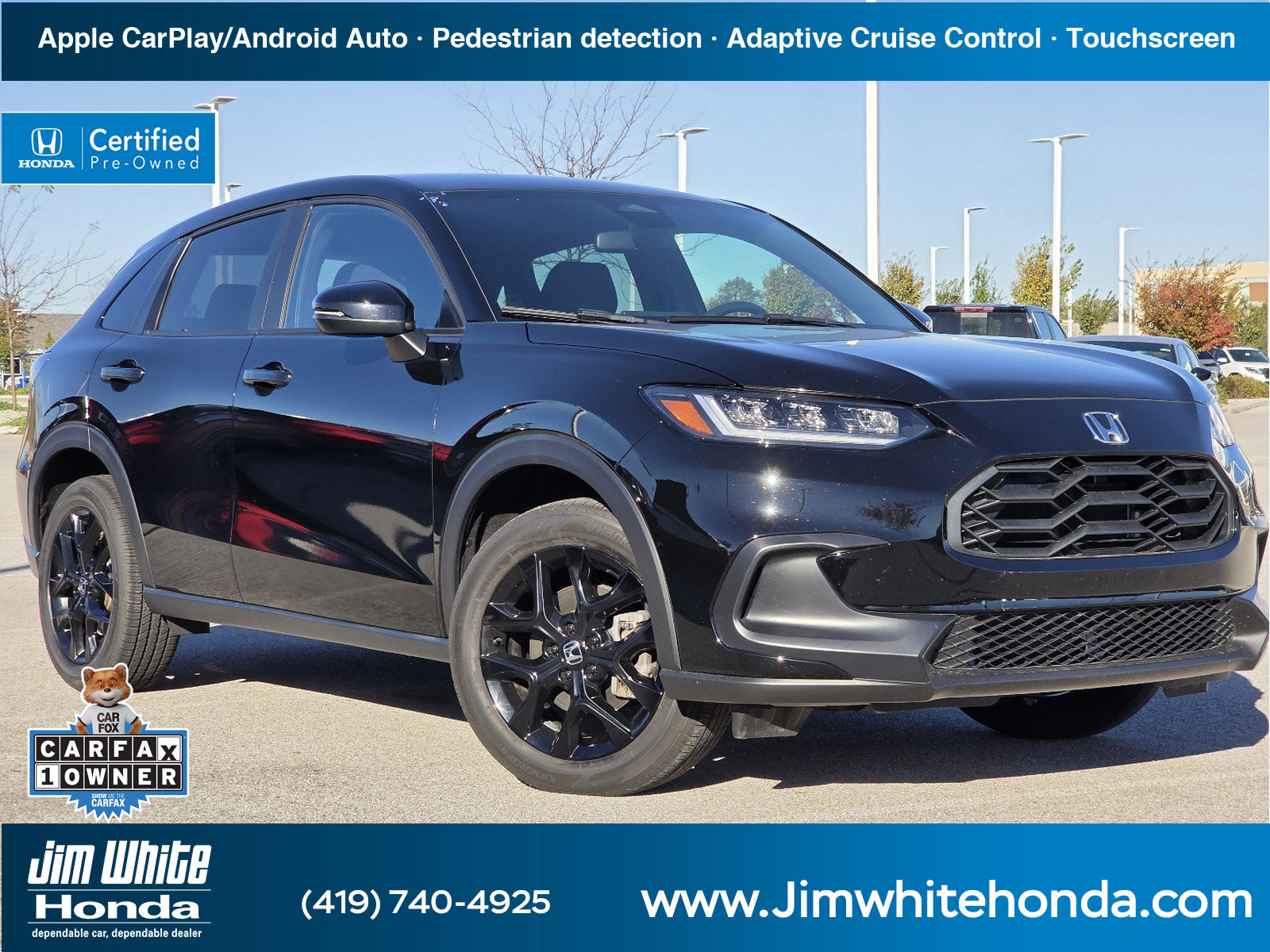 Certified 2023 Honda HR-V Sport