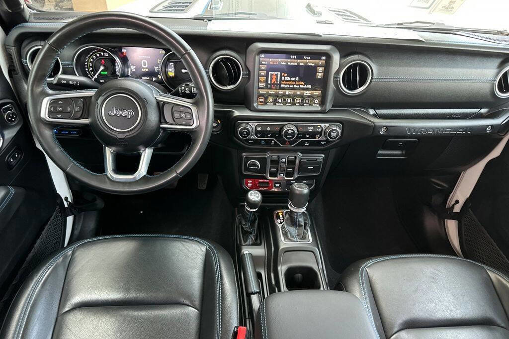 Used 2023 Jeep Wrangler Unlimited Rubicon 4xe w/ Steel Bumper Group image 13