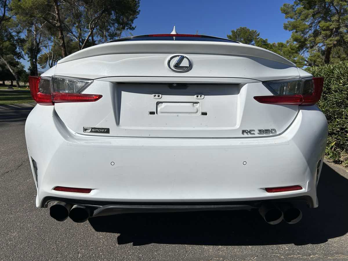 Used 2015 Lexus RC 350 w/ F Sport w/Summer Tires image 8