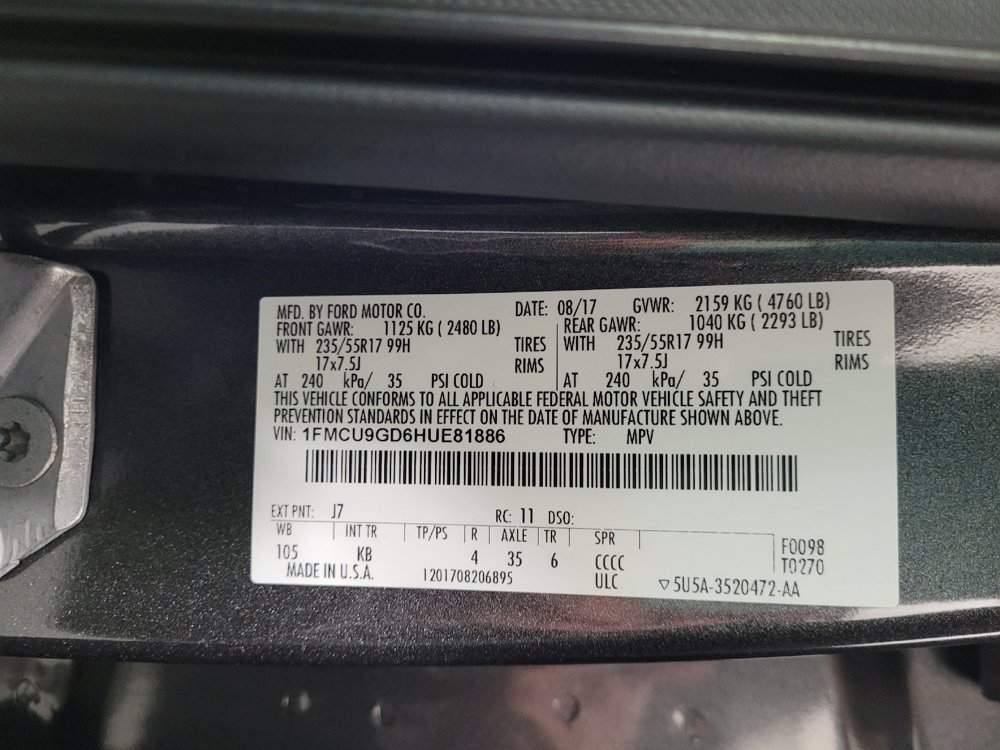 Used 2017 Ford Escape SE w/ SE Cold Weather Package AWD/4WD image 33