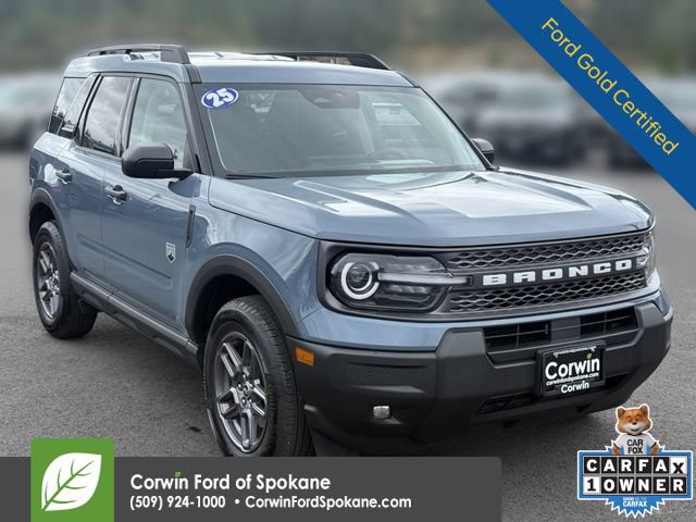 Certified 2025 Ford Bronco Sport Big Bend w/ Convenience Package AWD/4WD 360° Tour