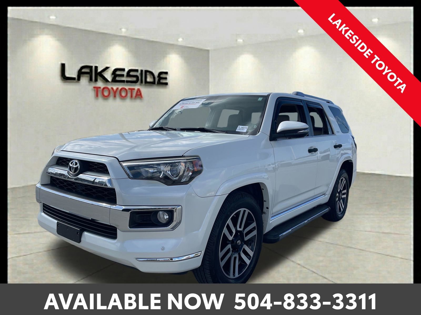 Certified 2017 Toyota 4Runner Limited