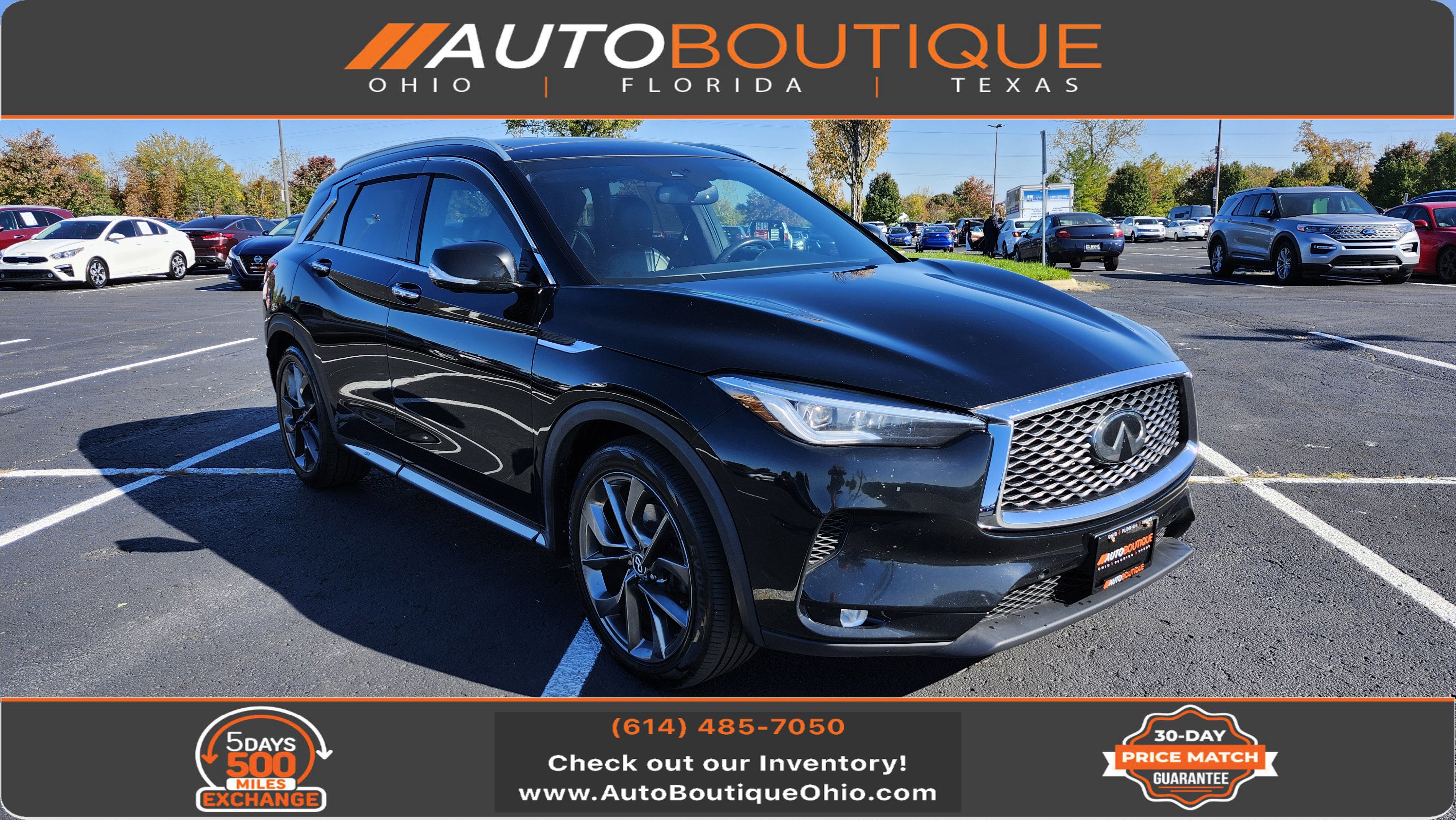 Used 2019 INFINITI QX50 Essential