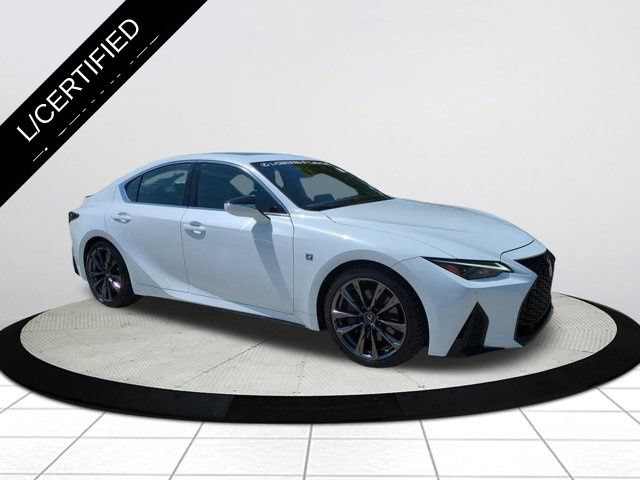 Certified 2021 Lexus IS 350 F Sport w/ Navigation Package RWD image 1