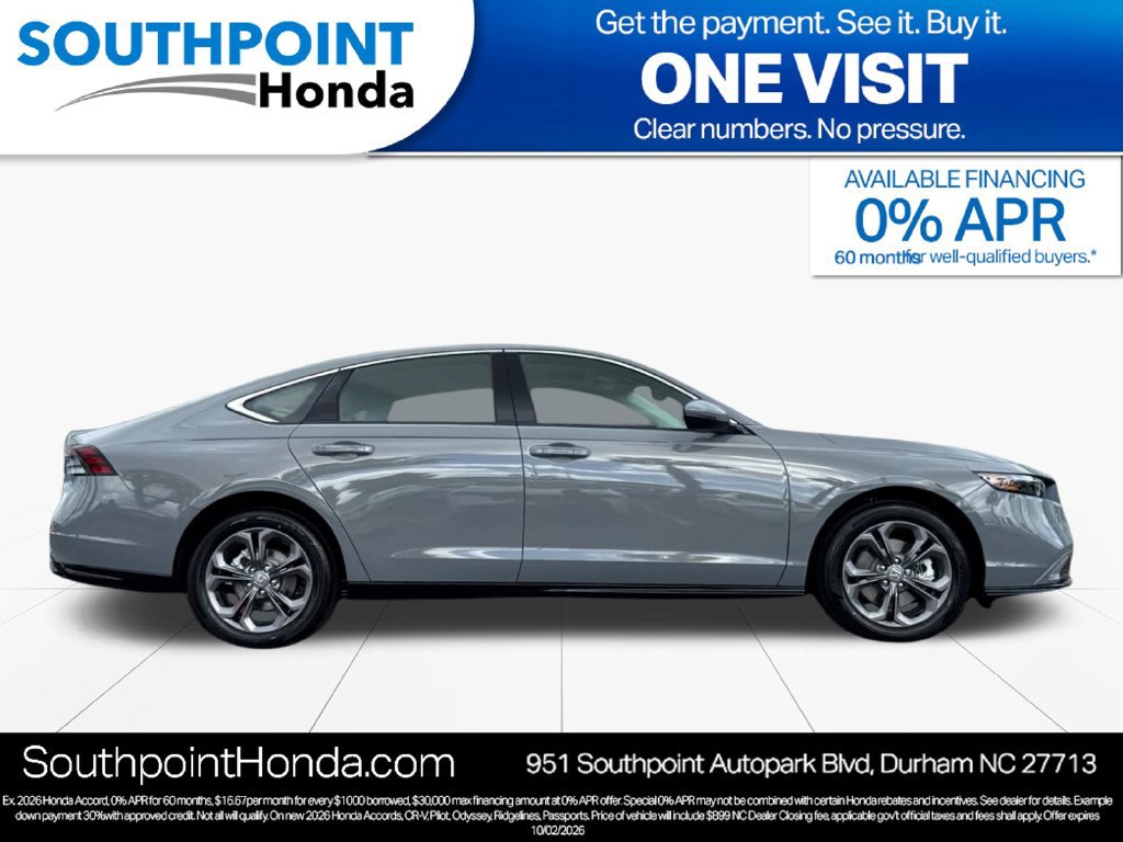 New 2026 Honda Accord EX-L image 2