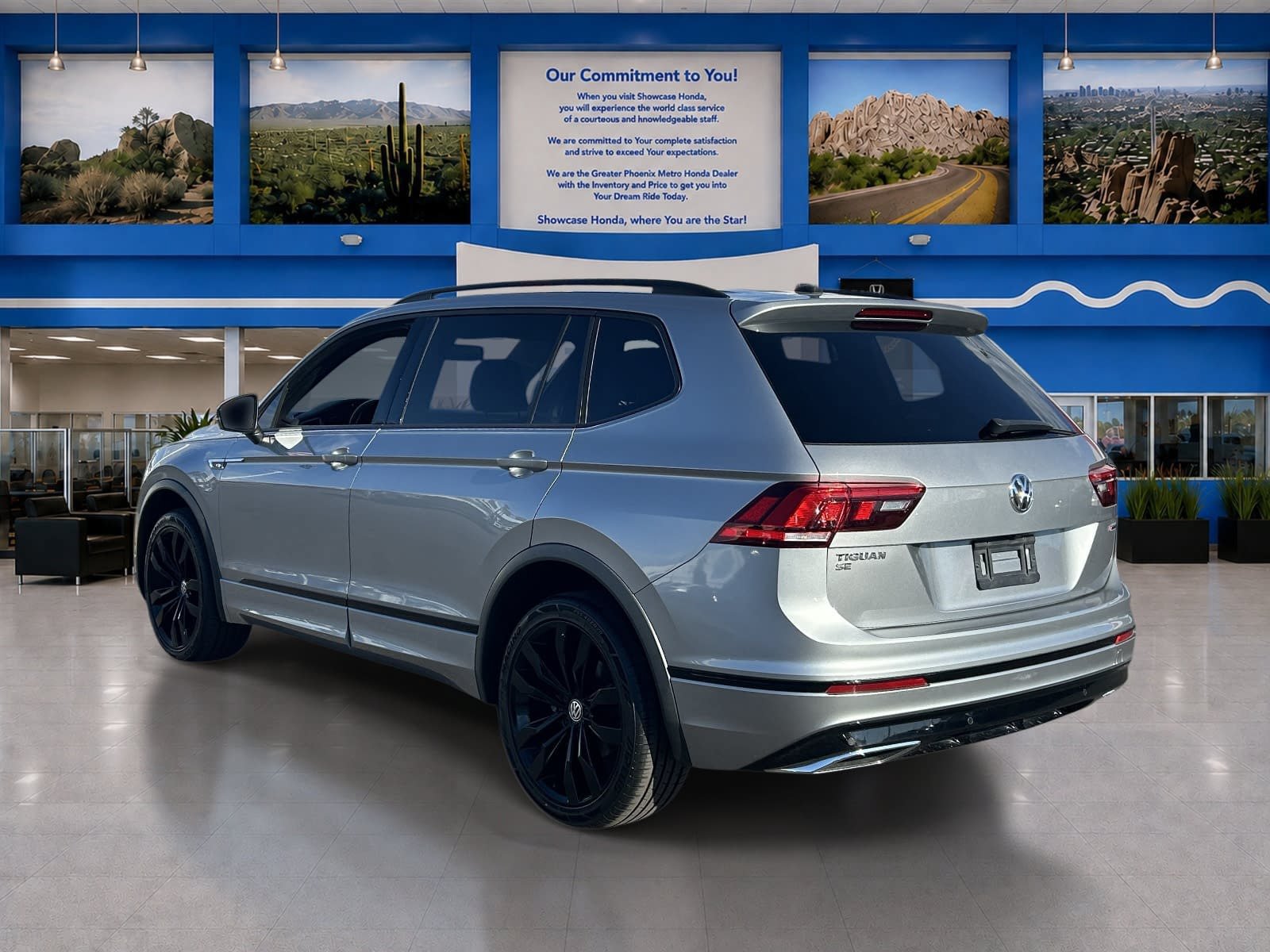 Used 2021 Volkswagen Tiguan SE R-Line w/ 3rd Row Seat Package AWD/4WD image 8