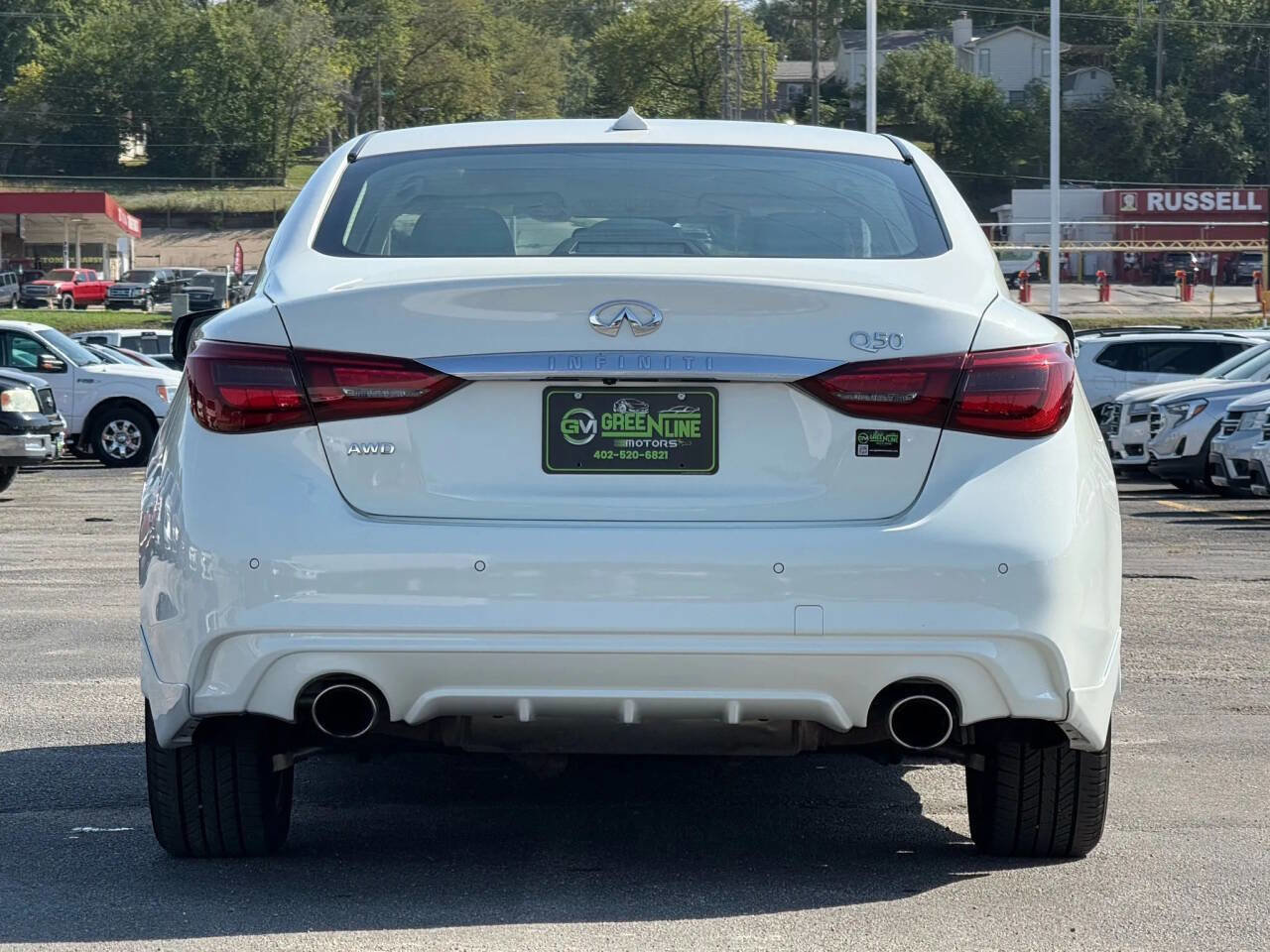 Used 2021 INFINITI Q50 Luxe w/ Cargo Package image 5