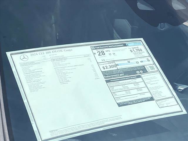 Used 2024 Mercedes-Benz CLE 300 4MATIC Coupe image 26